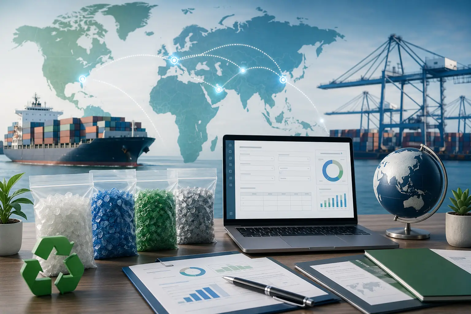 RPET RFQ and export shipping